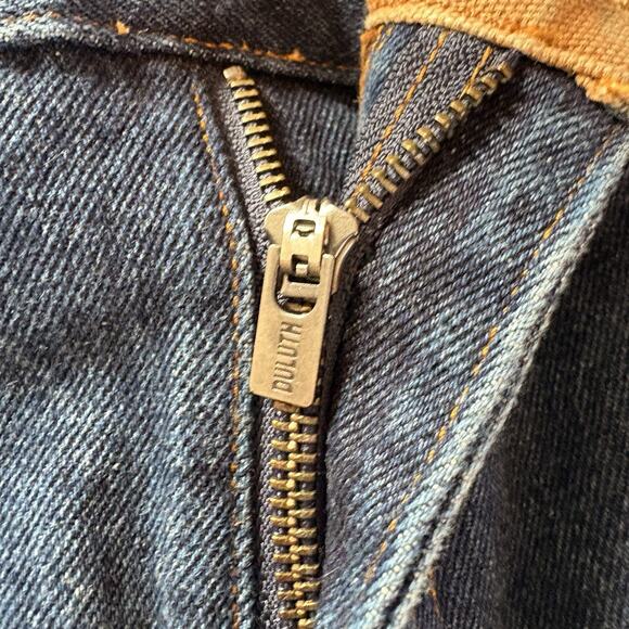 Duluth Trading Co. Ballroom Jeans Relaxed Fit Men’s Size 35x33 Durable Workwear - Picture 4 of 13